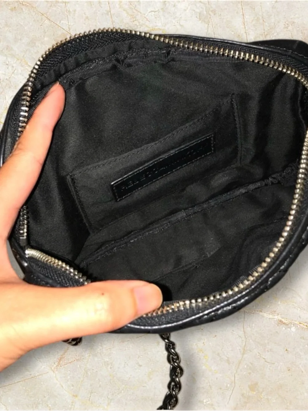 REBECCA MINKOFF FLIRTY QUILTED CROSSBODY BAG - Picture 4 of 6